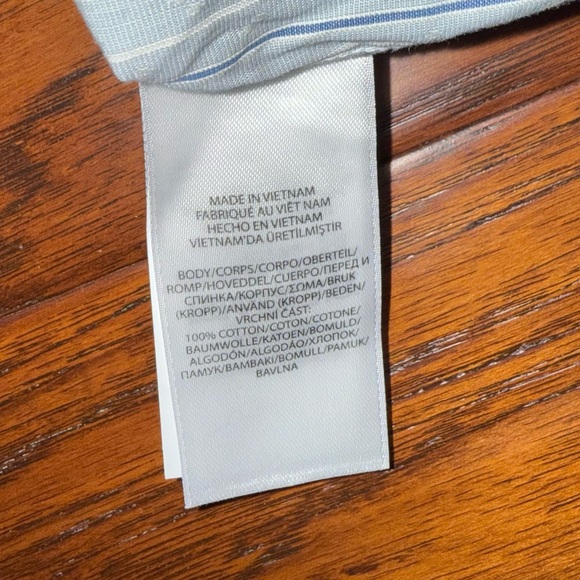 Polo Ralph Lauren Club Collar Striped Shirt Polo Fine Shirting Harrods Exclusive - Picture 10 of 12